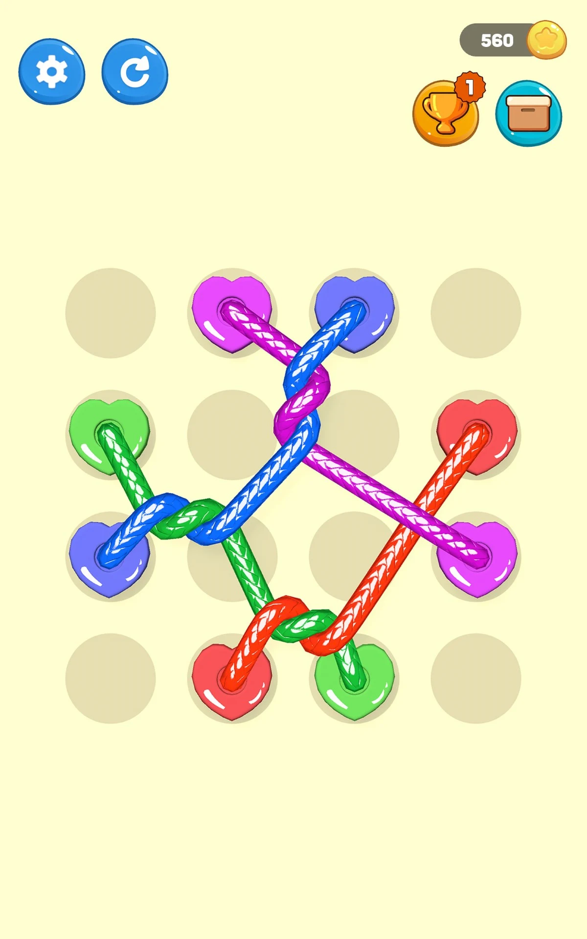 Tangled Line: Knot Twisted screenshot