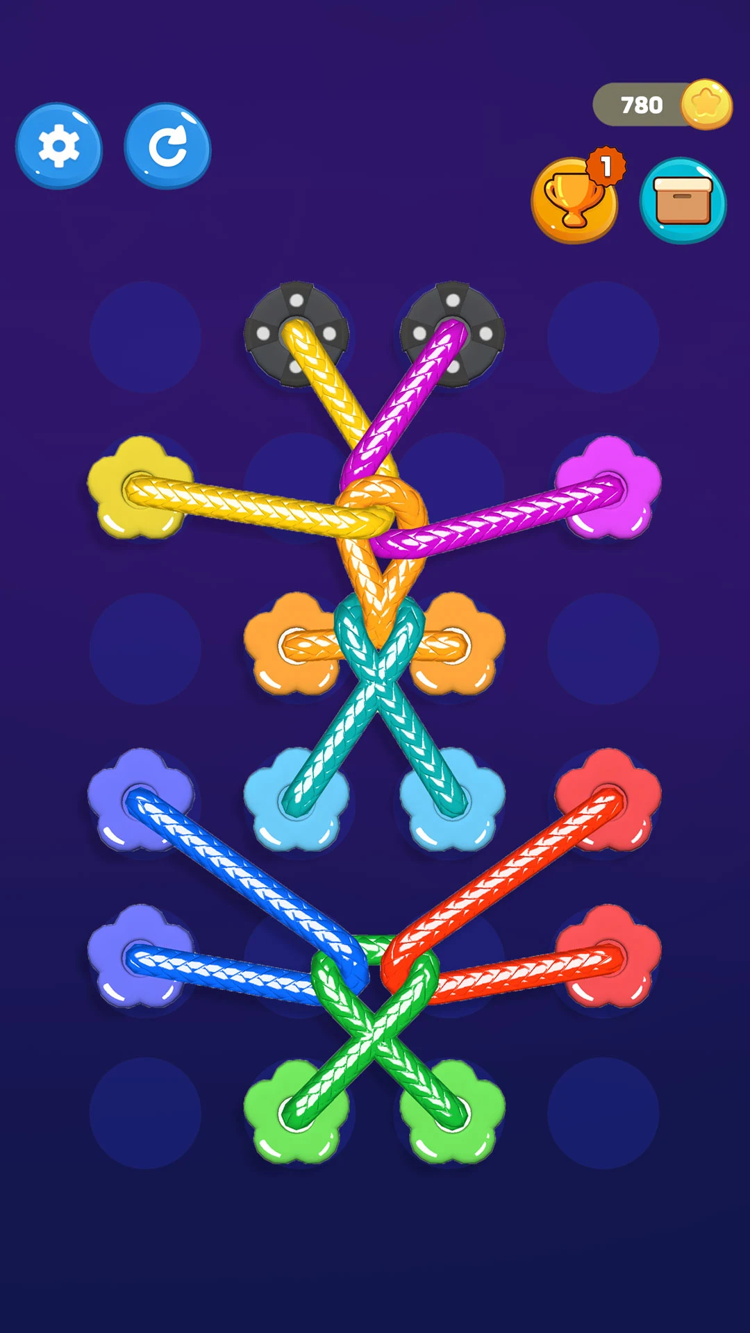 Tangled Line: Knot Twisted screenshot