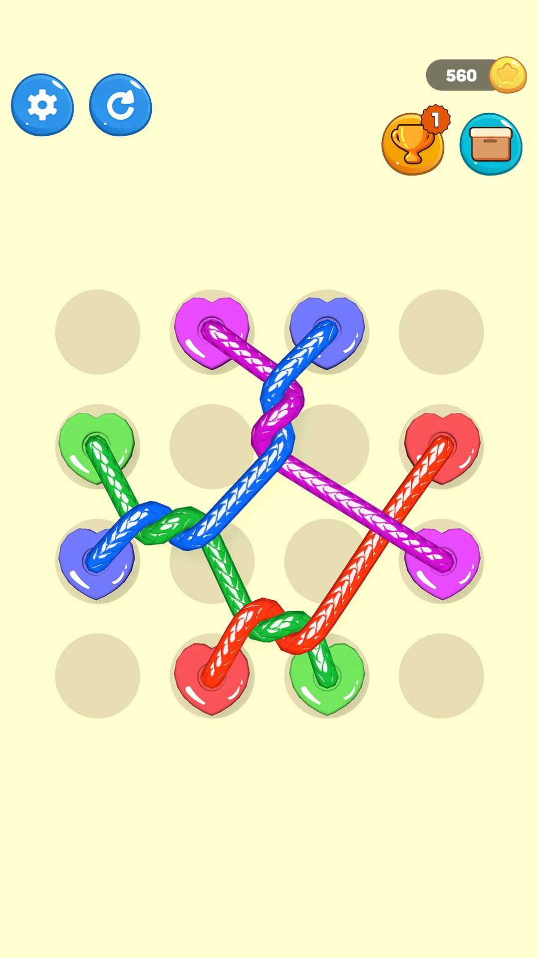 Tangled Line: Knot Twisted screenshot